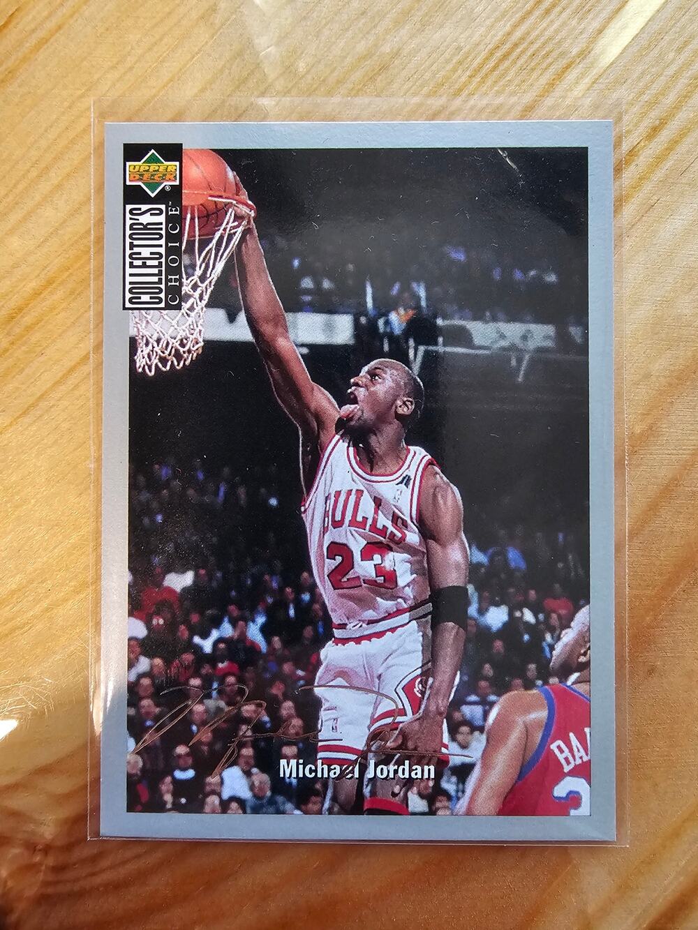 Michael Jordan 1994-1995 Upper Deck CC #240 Silver Foil - Chicago Bulls - NBA
